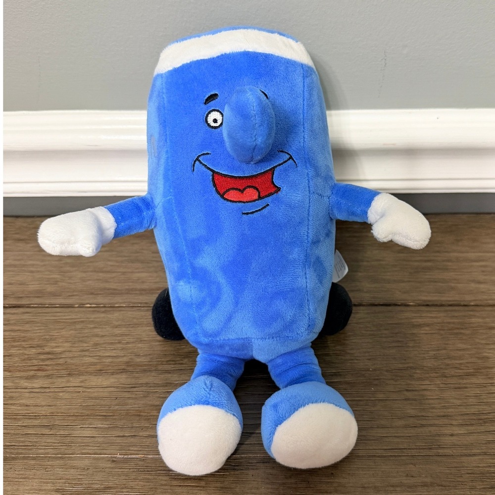 City of Franklin Tennessee Sanitation Blue Recycling Bin Mascot Plush